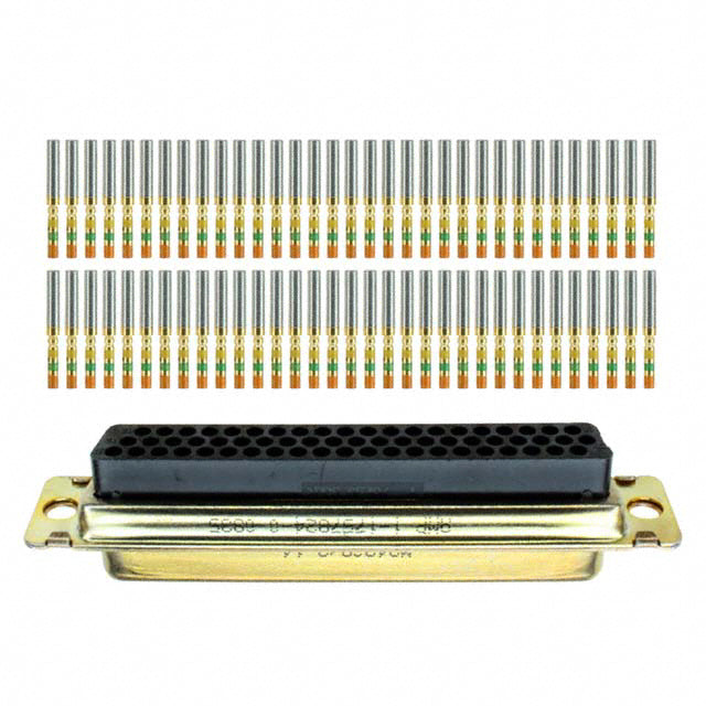 1-1757824-0 by TE Connectivity Aerospace, Defense and Marine - CONNECTOR D-SUB HD RCPT 62POS CRIMP