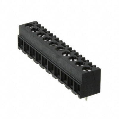 1-1776113-0 by TE Connectivity AMP Connectors - TERM BLK 10P SIDE ENT 3.81MM PCB
