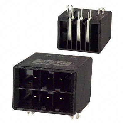 1-178139-3 by TE Connectivity AMP Connectors - CONNECTOR HEADER R/A 6POS 5.08MM