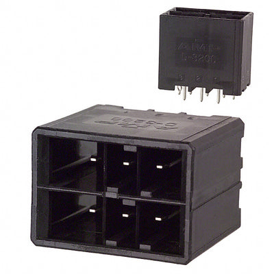 1-178140-5 by TE Connectivity AMP Connectors - CONNECTOR HEADER VERT 6POS 5.08MM