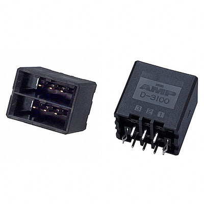1-178141-3 by TE Connectivity AMP Connectors - CONNECTOR HEADER VERT 6POS 3.81MM