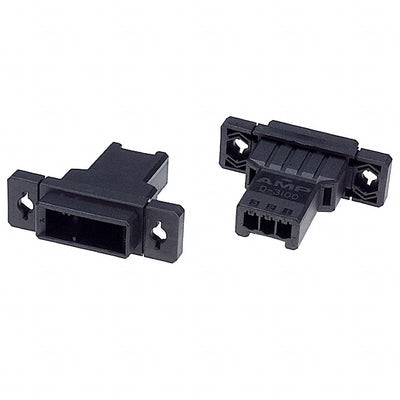 1-178802-3 by TE Connectivity AMP Connectors - CONNECTOR PLUG HSG 3POS 3.81MM