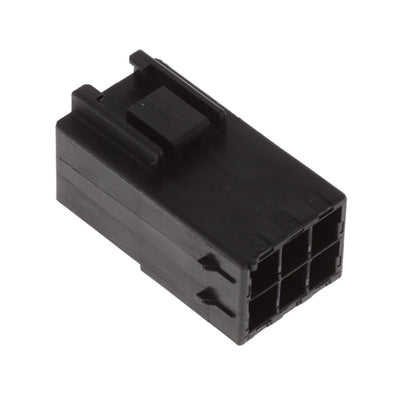 1-179466-5 by TE Connectivity AMP Connectors - CONNECTOR RECPT HSG 6POS 3.96MM
