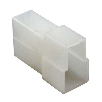 1-180908-0 by TE Connectivity AMP Connectors - CONNECTOR MALE TAB HSG 0.25 2POS NAT