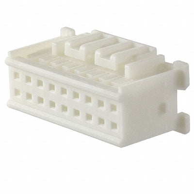 1-1969540-8 by TE Connectivity AMP Connectors - CONNECTOR RECPT HSG 18POS 2.50MM