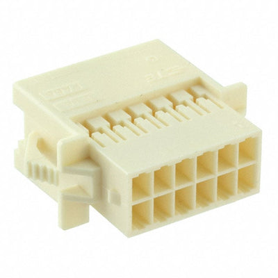 1-1969595-2 by TE Connectivity AMP Connectors - CONNECTOR RECPT HSG 12POS 2.50MM