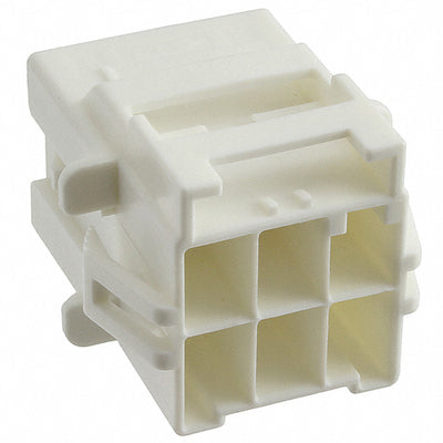 1-1971775-3 by TE Connectivity AMP Connectors - CONNECTOR RECPT HSG 6POS 6.00MM