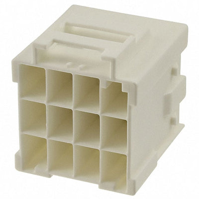 1-1971874-4 by TE Connectivity AMP Connectors - CONNECTOR RECPT HSG 12POS 6.00MM