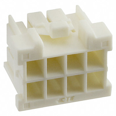1-1971905-4 by TE Connectivity AMP Connectors - CONNECTOR PLUG HSG 8POS 3.30MM