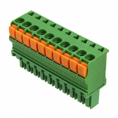 1-1986692-0 by TE Connectivity AMP Connectors - TERM BLOCK PLUG 10POS STR 3.5MM