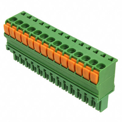 1-1986692-4 by TE Connectivity AMP Connectors - TERM BLOCK PLUG 14POS STR 3.5MM