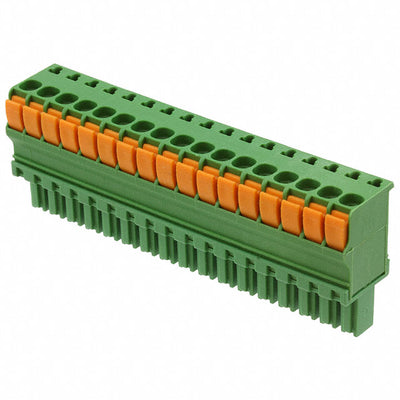 1-1986692-7 by TE Connectivity AMP Connectors - TERM BLOCK PLUG 17POS STR 3.5MM