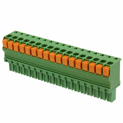 1-1986693-4 by TE Connectivity AMP Connectors - TERM BLOCK PLUG 14POS STR 3.5MM