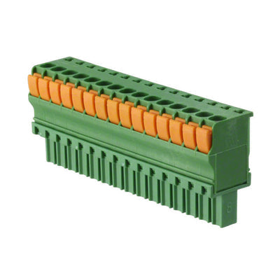 1-1986693-5 by TE Connectivity AMP Connectors - TERM BLOCK PLUG 15POS STR 3.5MM