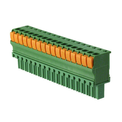 1-1986693-7 by TE Connectivity AMP Connectors - TERM BLOCK PLUG 17POS STR 3.5MM