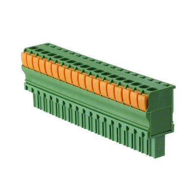 1-1986693-8 by TE Connectivity AMP Connectors - TERM BLOCK PLUG 18POS STR 3.5MM