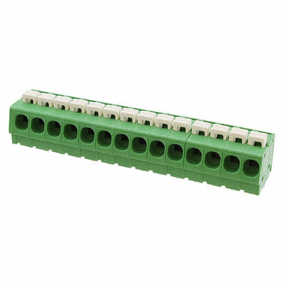 1-1986712-4 by TE Connectivity AMP Connectors - TERM BLK 14P SIDE ENT 5.08MM PCB