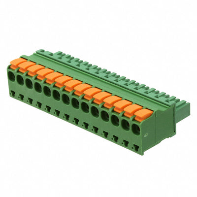 1-1986720-4 by TE Connectivity AMP Connectors - TERM BLOCK PLUG 14POS STR 3.81MM
