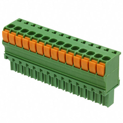 1-1986722-7 by TE Connectivity AMP Connectors - TERM BLOCK PLUG 17POS STR 3.81MM