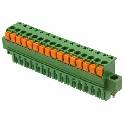 1-1986724-6 by TE Connectivity AMP Connectors - TERM BLOCK PLUG 16POS STR 3.81MM