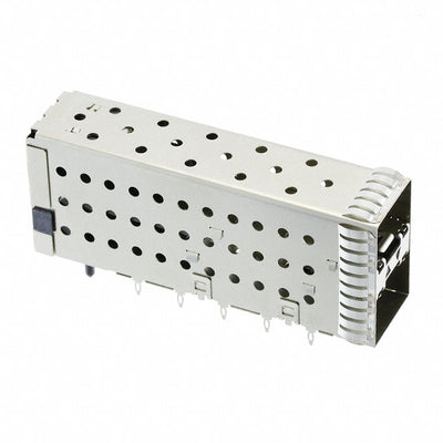 1-2007492-6 by TE Connectivity AMP Connectors - CONNECTOR SFP+ RCPT W/CAGE 2X1 40P RA