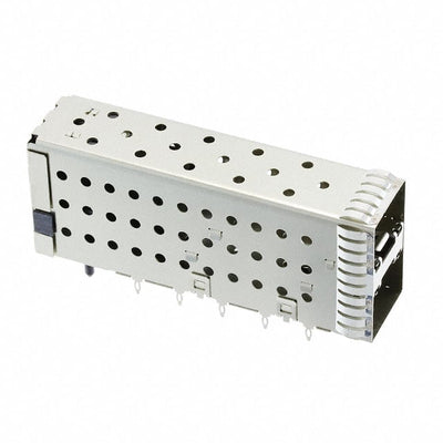 1-2007492-8 by TE Connectivity AMP Connectors - CONNECTOR SFP+ RCPT W/CAGE 2X1 40P RA