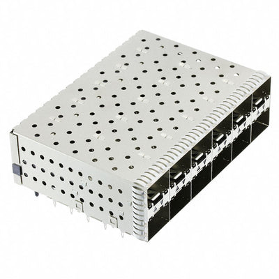 1-2007562-6 by TE Connectivity AMP Connectors - CONNECTOR SFP+ RCP W/CAGE 2X6 240P RA