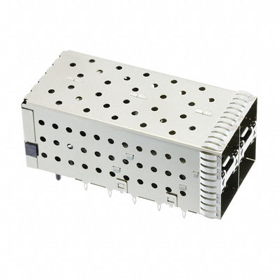 1-2007637-7 by TE Connectivity AMP Connectors - CONNECTOR SFP+ RCPT W/CAGE 2X2 80P RA
