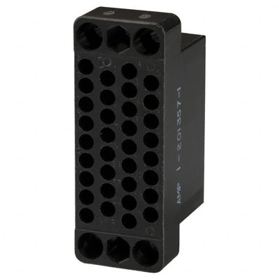 1-201357-1 by TE Connectivity AMP Connectors - CONNECTOR PLUG HSG 34POS BLK PNL MNT