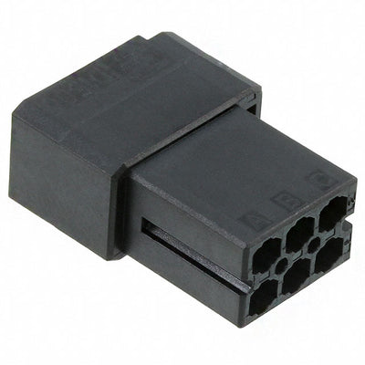 1-2040444-2 by TE Connectivity AMP Connectors - CONNECTOR PLUG HSG 6POS 3.50MM