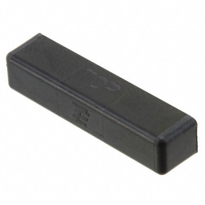 1-2058128-3 by TE Connectivity AMP Connectors - DUST CAP, 6 POSN, BLACK