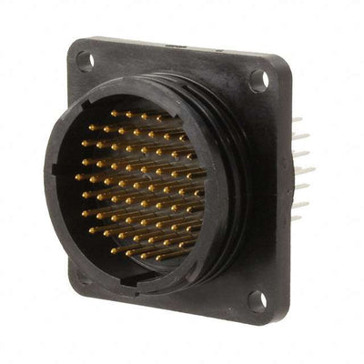 1-206455-1 by TE Connectivity AMP Connectors - CONNECTOR RECPT MALE 63POS GOLD SOLDER