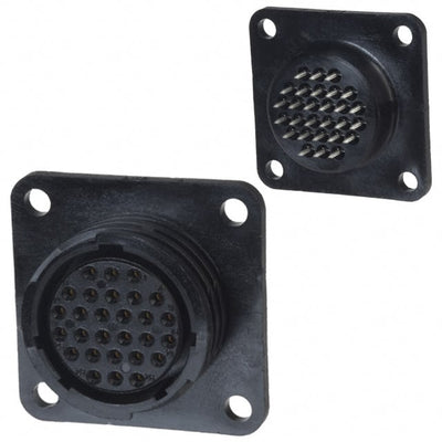 1-207216-7 by TE Connectivity AMP Connectors - CONNECTOR RECPT FMALE 28POS GOLD SLDR