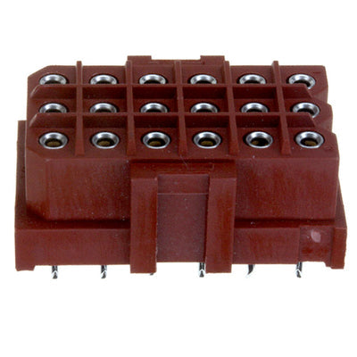1-207530-0 by TE Connectivity AMP Connectors - CONNECTOR HDR 18POS 0.197 GOLD PCB