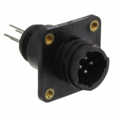 1-207825-1 by TE Connectivity AMP Connectors - CONNECTOR RECPT MALE 4POS TIN SOLDER