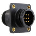 1-208223-0 by TE Connectivity AMP Connectors - CONNECTOR RECPT MALE 9POS GOLD SOLDER