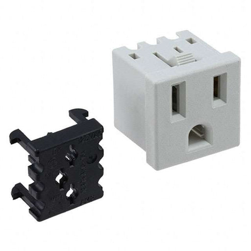 1-208979-0 by TE Connectivity AMP Connectors - PWR ENT RCPT NEMA5-15 PANEL IDC