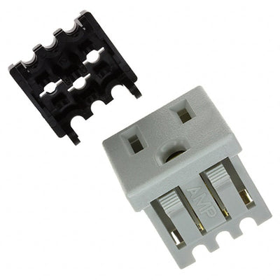 1-208979-4 by TE Connectivity AMP Connectors - PWR ENT RCPT NEMA5-15 PANEL IDC