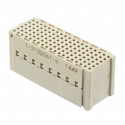 1-2102061-6 by TE Connectivity Aerospace, Defense and Marine - CONNECTOR RECPT 114POS 0.05 GOLD SMD