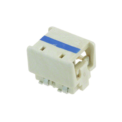 1-2106003-2 by TE Connectivity AMP Connectors - CONNECTOR WIRE IDC 2POS 20AWG SMD RA