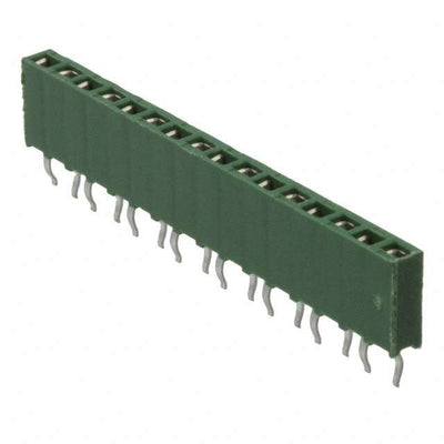 1-215297-6 by TE Connectivity AMP Connectors - CONNECTOR RECPT 16POS 0.1 GOLD PCB