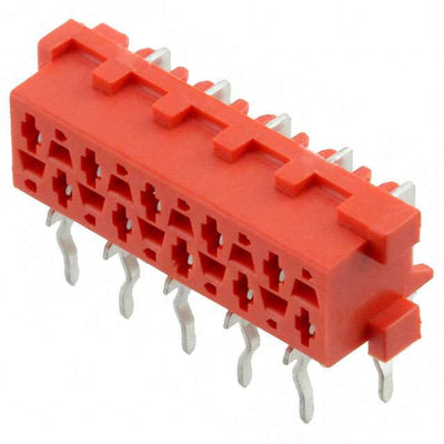 1-215460-0 by TE Connectivity AMP Connectors - CONNECTOR RECPT 10POS 0.1 TIN PCB R/A