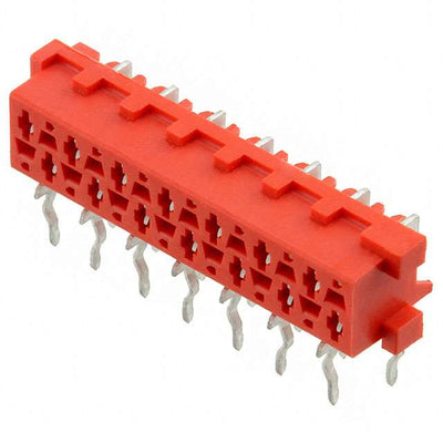 1-215460-4 by TE Connectivity AMP Connectors - CONNECTOR RECPT 14POS 0.1 TIN PCB R/A