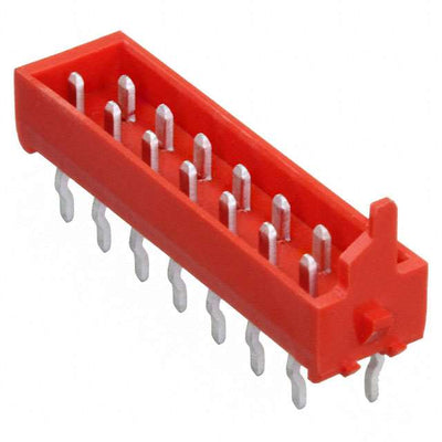 1-215464-4 by TE Connectivity AMP Connectors - CONNECTOR HEADER VERT 14POS 2.54MM