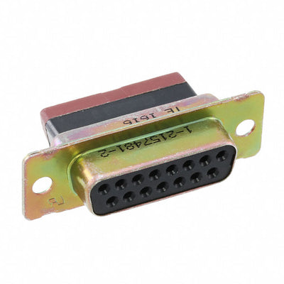 1-2157481-2 by TE Connectivity Aerospace, Defense and Marine - CONNECTOR D-SUB HOUSING RCPT 15POS