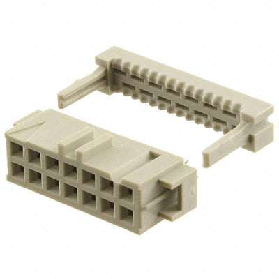 1-215882-4 by TE Connectivity AMP Connectors - CONNECTOR RECPT 14POS IDC GOLD