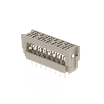 1-216093-6 by TE Connectivity AMP Connectors - CONNECTOR DIP HDR IDC 16POS VERT