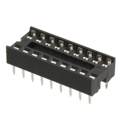 1-2199298-5 by TE Connectivity AMP Connectors - CONNECTOR IC DIP SOCKET 18POS TIN