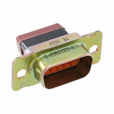 1-2221860-1 by TE Connectivity Aerospace, Defense and Marine - CONNECTOR D-SUB HD HOUSING PLUG 15POS