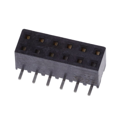 1-2314844-2 by TE Connectivity AMP Connectors - CONNECTOR RECPT 12 POS 0.079"" GOLD SMD